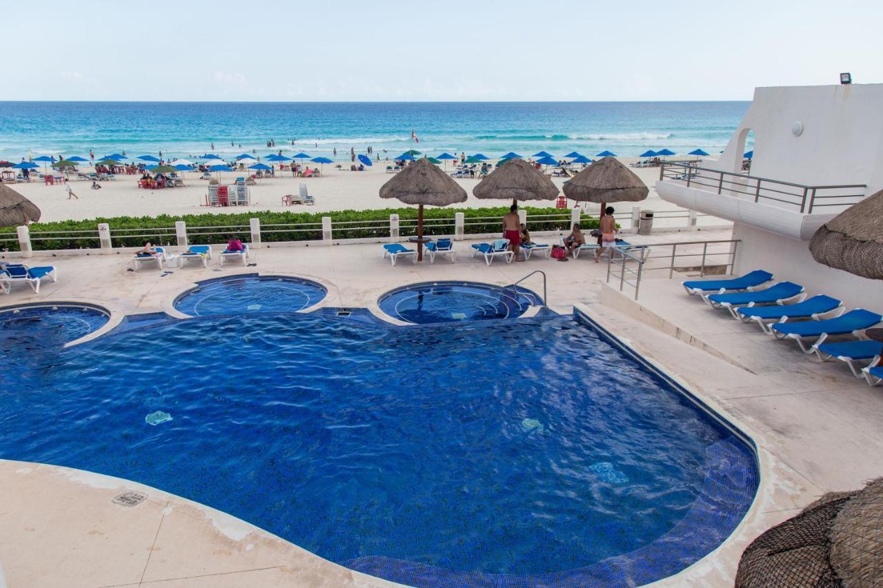 Amazing Caribbean Ocean View At Villas Marlin In كانكون المظهر الخارجي الصورة