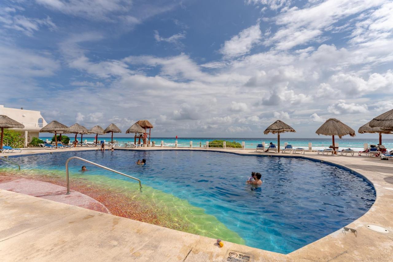 Amazing Caribbean Ocean View At Villas Marlin In كانكون المظهر الخارجي الصورة