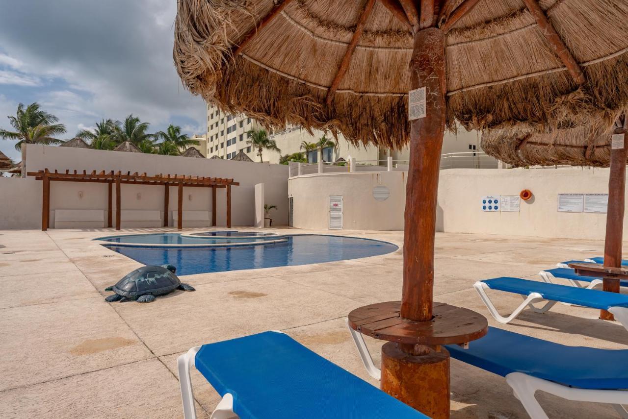 Amazing Caribbean Ocean View At Villas Marlin In كانكون المظهر الخارجي الصورة