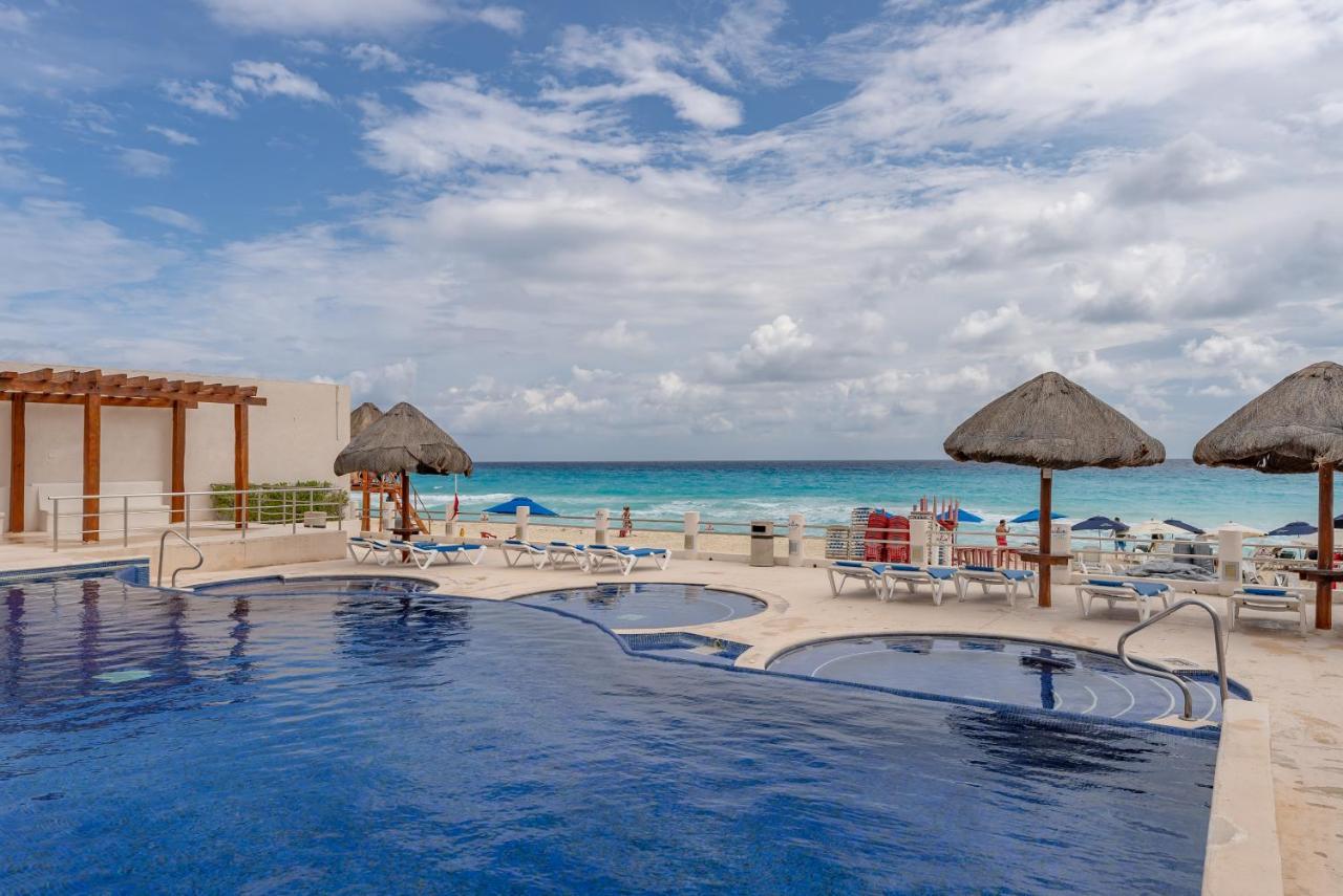 Amazing Caribbean Ocean View At Villas Marlin In كانكون المظهر الخارجي الصورة