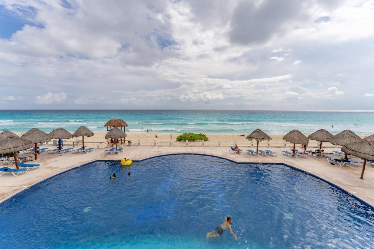 Amazing Caribbean Ocean View At Villas Marlin In كانكون المظهر الخارجي الصورة