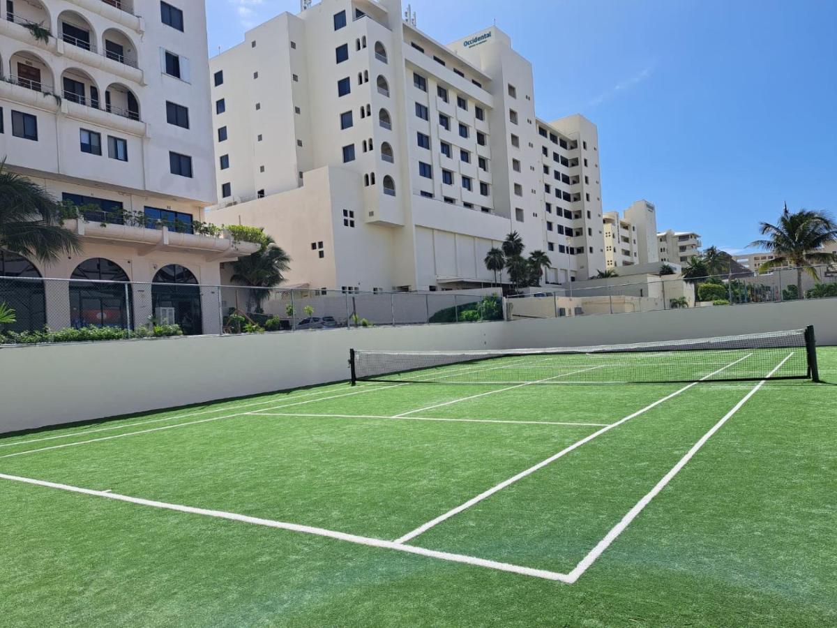 Amazing Caribbean Ocean View At Villas Marlin In كانكون المظهر الخارجي الصورة