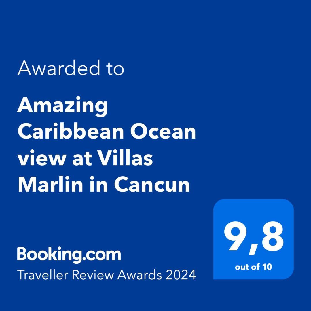 Amazing Caribbean Ocean View At Villas Marlin In كانكون المظهر الخارجي الصورة