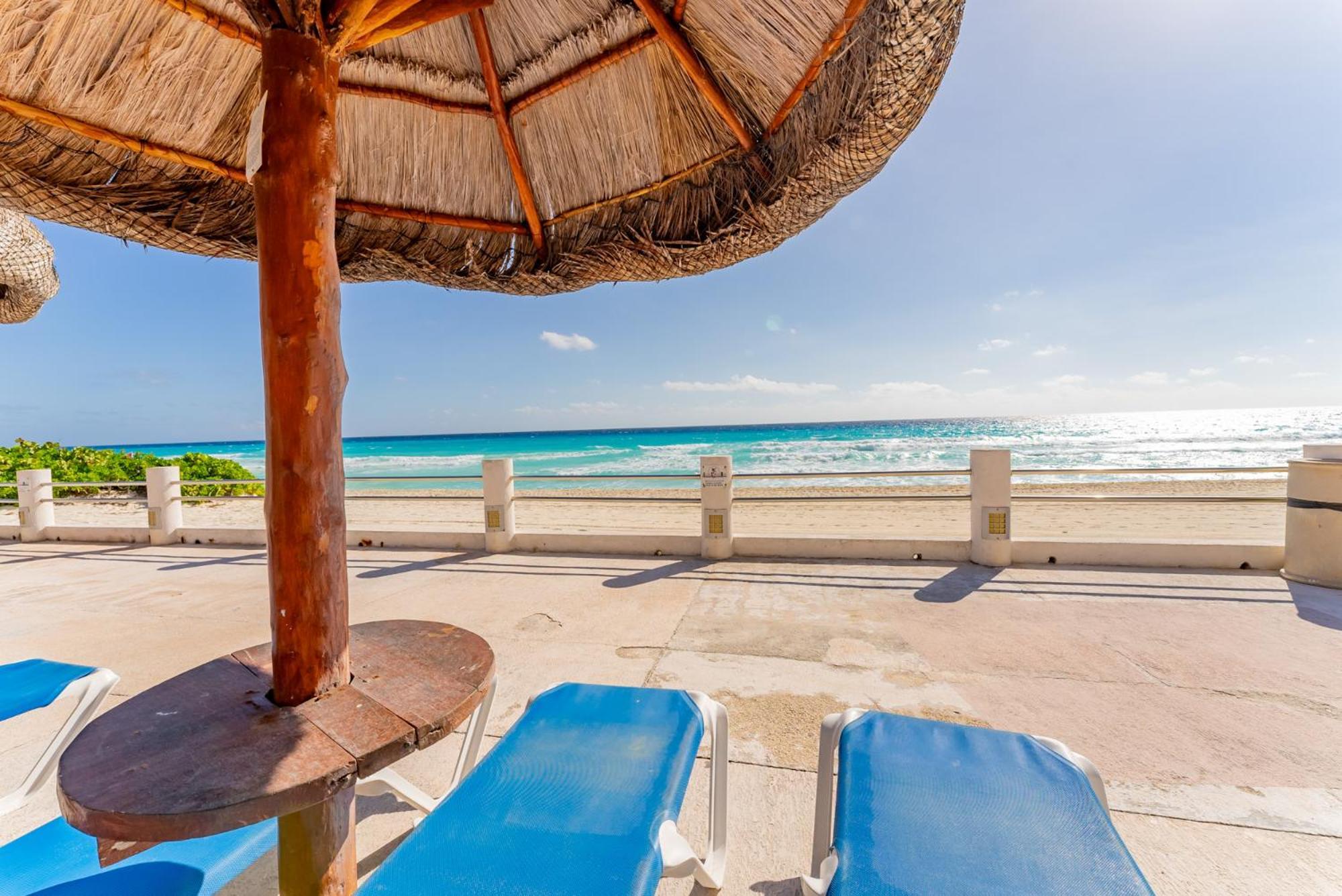 Amazing Caribbean Ocean View At Villas Marlin In كانكون المظهر الخارجي الصورة