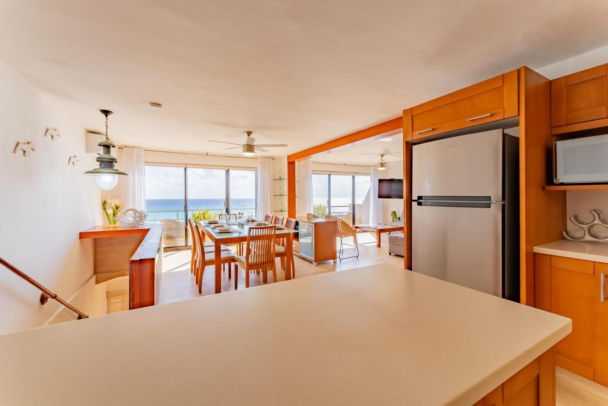 Amazing Caribbean Ocean View At Villas Marlin In كانكون المظهر الخارجي الصورة