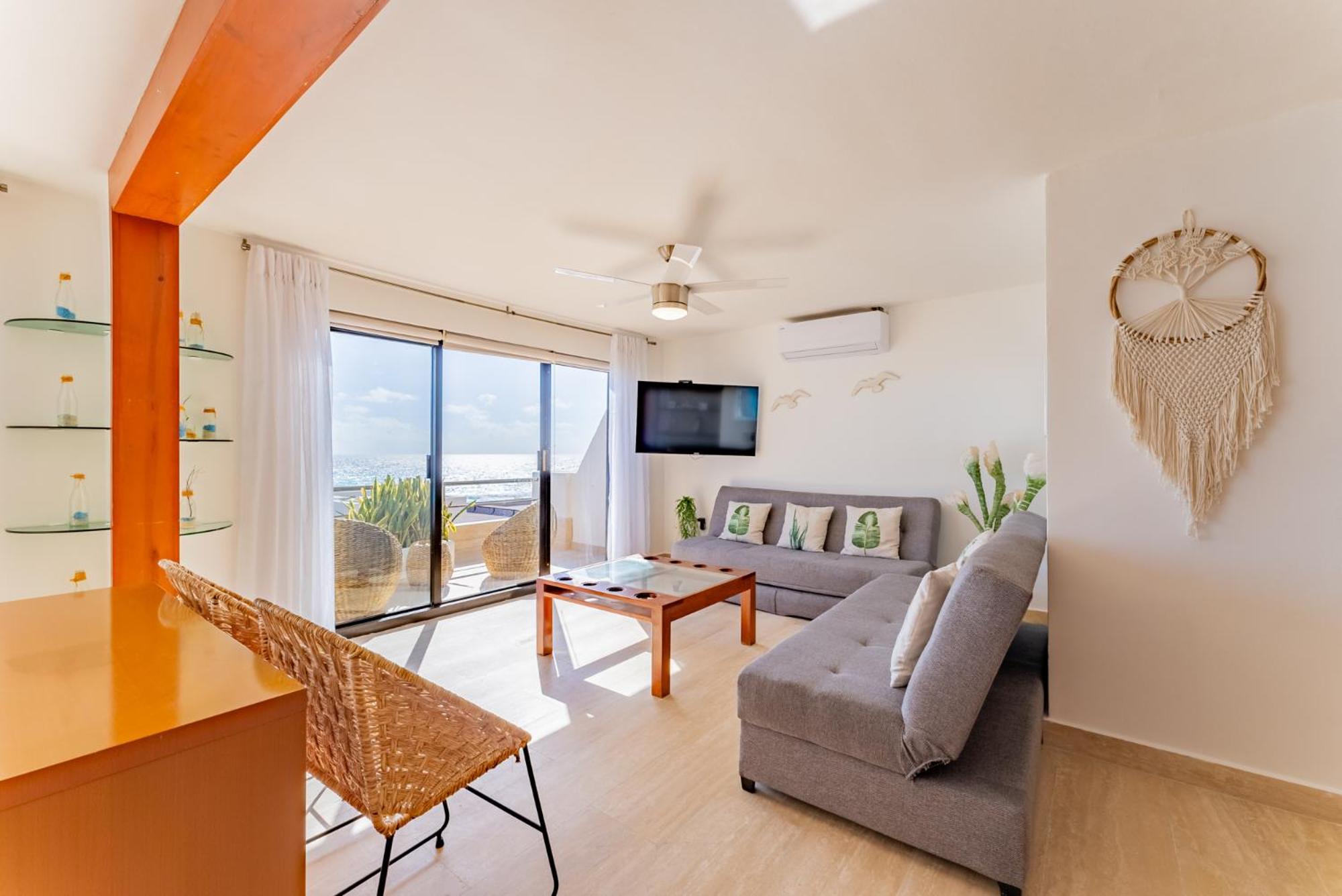 Amazing Caribbean Ocean View At Villas Marlin In كانكون المظهر الخارجي الصورة
