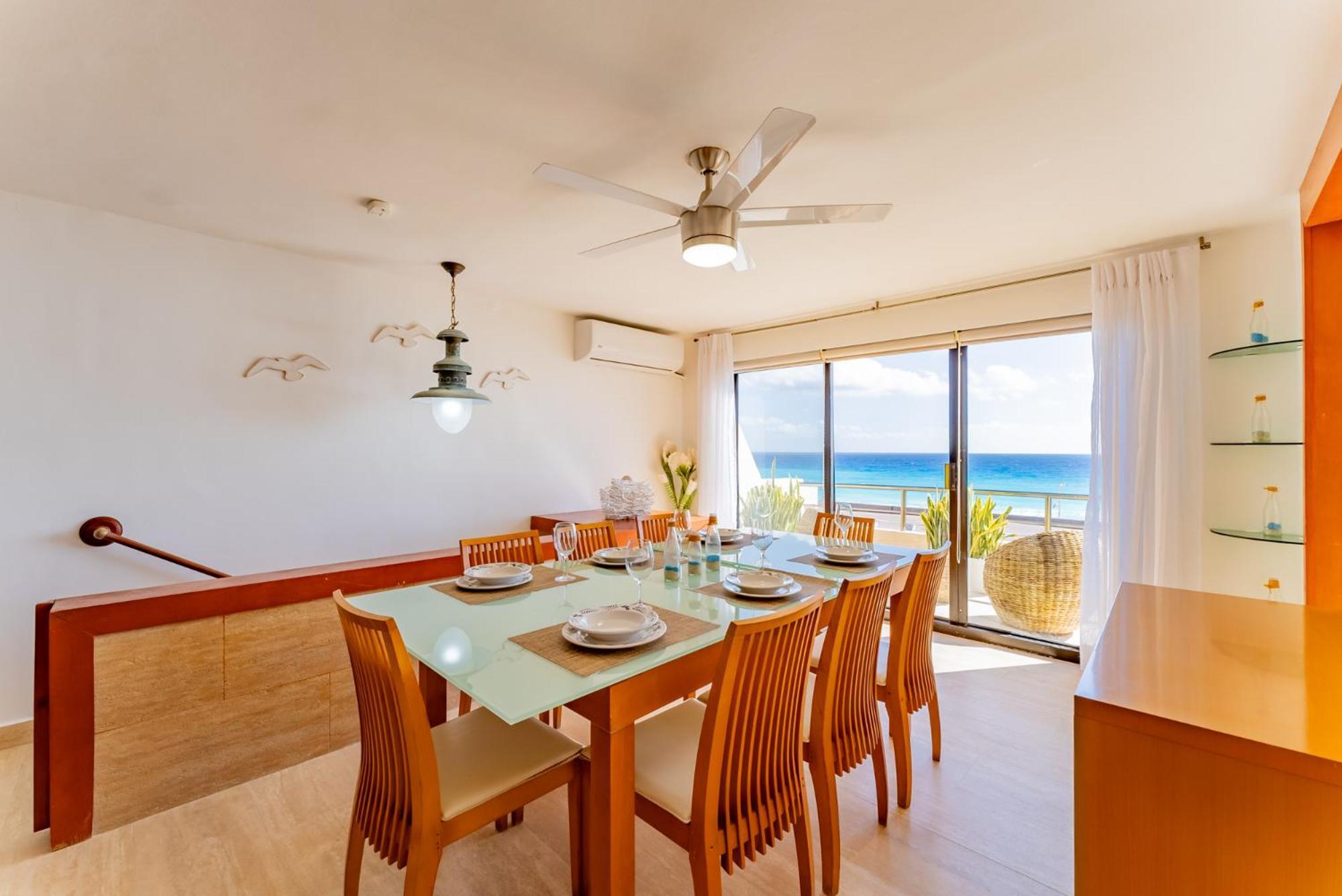 Amazing Caribbean Ocean View At Villas Marlin In كانكون المظهر الخارجي الصورة